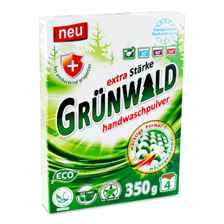 Порошок пральний Grunwald Eco «Гірська свіжість» для ручного прання slide 1