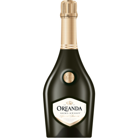 Вино ігристе Oreanda Преміум біле напівсолодке 0.75 л 10.5-12.5% slide 1