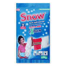 Відбілювач для прання Snow 80 г mini slide 1