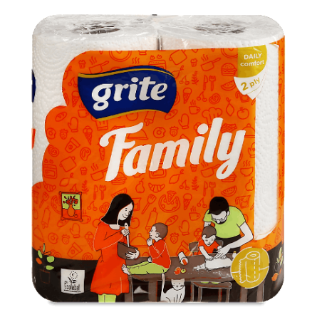 Рушники паперові Grite Family