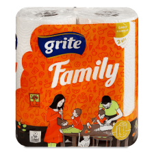 Рушники паперові Grite Family mini slide 1