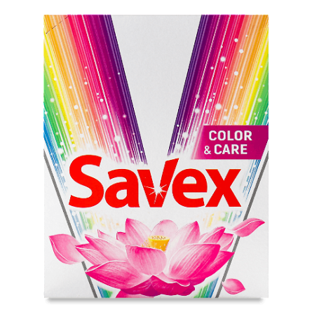 Порошок пральний Savex Parfum Lock Color Brightness автомат slide 1