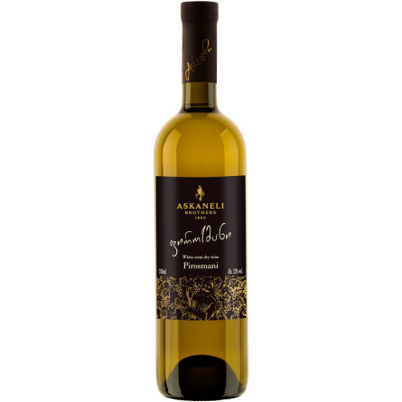 Вино Askaneli Піросмані біле напівсухе 0.75 л 12%