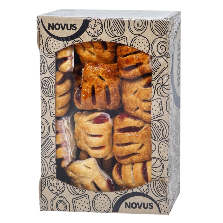 Печиво Novus Шалене зі смаком вишні 400г