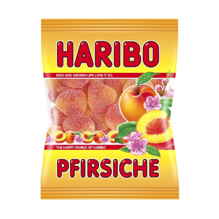 Конфеты жевательные Haribo Персик 100г