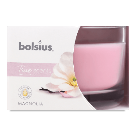 Свічка Bolsius «Магнолія» ароматична у склі 63X90 мм