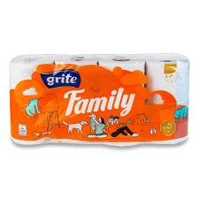 Папір туалетний Grite Family mini slide 1