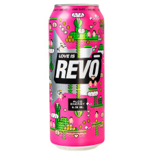 Напій енергетичний Revo Love is Bitter Lemon слабоалкогольний 8,5% 0,5л mini slide 1