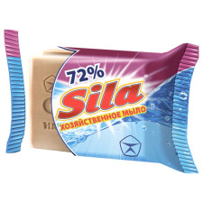 Мыло хозяйственное Sila 72% 180г mini slide 1