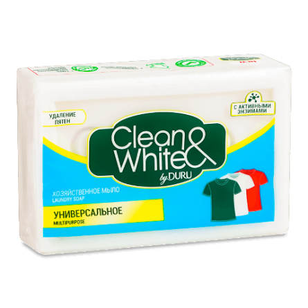 Мило господарське Clean & White універсальне
