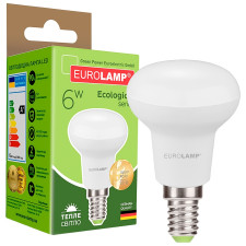 Лампа Eurolamp LED ЕКО D R50 6W 3000K E14 mini slide 1