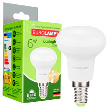 Лампа Eurolamp LED ЕКО D R50 6W 4000K E14 mini slide 1
