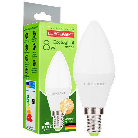 Лампа Eurolamp світлодіодна DCL 8W E14 4000K