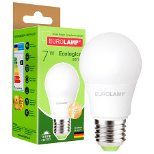 Лампа світлодіодна Eurolamp LED E27 7W 3000K mini slide 1