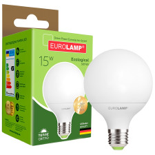 Лампа Eurolamp LED ЕКО D G95 15W 3000K E27 mini slide 1