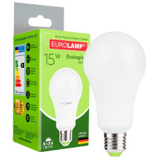 Лампа світлодіодна Eurolamp LED Е27 15W 4000K mini slide 1