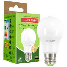 Лампа світлодіодна Eurolamp LED A60 E27 10W 3000K mini slide 1