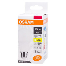 Лампа Osram LED A60 8W E27 3000K класична mini slide 1