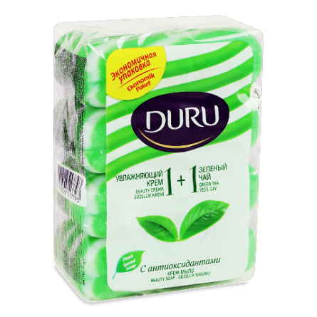 Крем-мило Duru зволожуючий крем та зелений чай slide 1