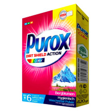 Пральний порошок Purox Color автомат 420г mini slide 1