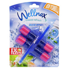 Блок для унитаза Wellnax Синяя вода Цветущий Апельсин 2шт*50г mini slide 1