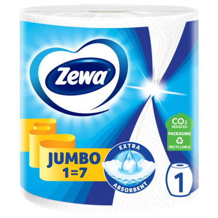 Бумажные полотенца Zewa Klassik Jumbo 2 слоя 1шт