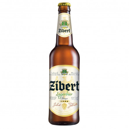 Пиво Zibert світле 0,5л скло