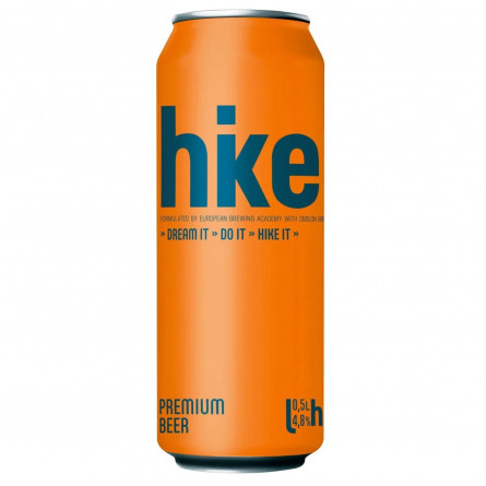 Пиво Hike Premium світле 4,8% 0,5л slide 1