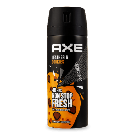 Дезодорант-спрей AXE LeatherCookies