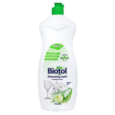 Средство Biotol жидкое для мытья посуды с ароматом яблока 0,75л mini slide 1