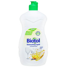 Засіб Biotol рідкий для миття посуду з ароматом лимону 0,5л mini slide 1