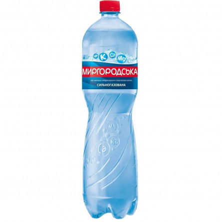 Вода минеральная Миргородская сильногазированая 1,5л