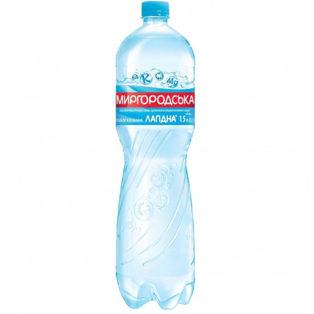 Вода минеральная Миргородская слабогазированная 1,5л