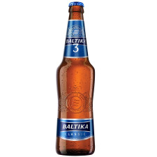 Пиво Балтика 3 світле 4,8% 0,5л mini slide 1