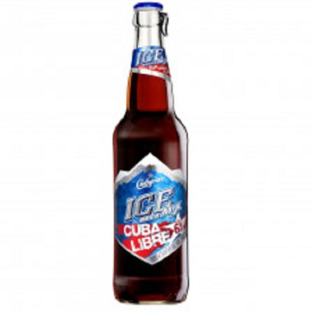 Пиво Славутич Ice Mix Cuba Libre темне спеціальне пастеризоване 6% 0,5л