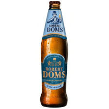 Пиво Львовское Robert Doms Бельгийский светлое нефильтрованное 4,3% 0,5л mini slide 1