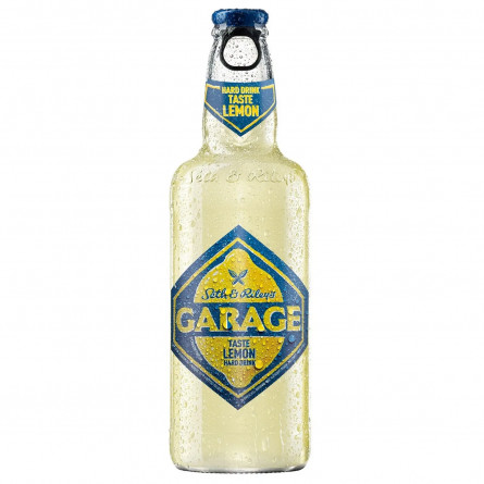 Пиво Seth&Riley's Garage Hard Lemon світле спеціальне пастеризоване зі смаком лимону 4,6% 0,44л slide 1