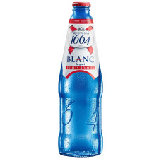 Пиво Kronenbourg 1664 Blanc le gout Fruits Rouges світле нефільтроване 4,5% 0,46л mini slide 1