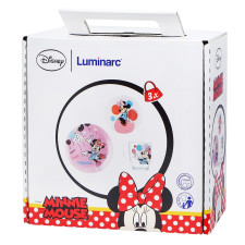 Набор детской посуды Luminarc Disney Party Minnie 3шт mini slide 1