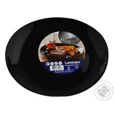 Тарілка Luminarc Friends Time Black 30х26см mini slide 1