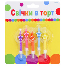 Свічки Party Favors Декоративні 10шт mini slide 1