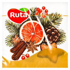 Серветки Ruta Колаж паперові двошарові 33х33см 20шт mini slide 1
