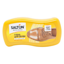 Губка для обуви из гладкой кожи Salton Мини бесцветная mini slide 1