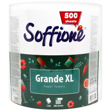 Рушник паперовий Soffione Grande XL 2слої 500листів mini slide 1