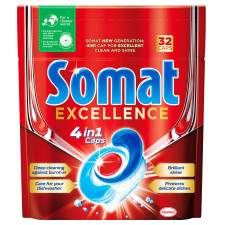 Таблетки для посудомоечных машин Somat Excellence 32шт mini slide 1