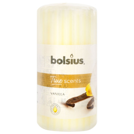 Свеча Bolsius True Scents ваниль 12х5,8см