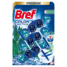 Блок туалетний Bref Колор Актив Евкаліпт 3*50г mini slide 1