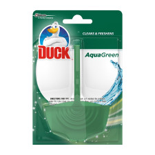 Підвісний очищувач для унітазу Duck Aqua Зелений 4в1 40г mini slide 1