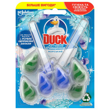 Засіб для чищення туалету Duck Морський подвійний 77,2г mini slide 1