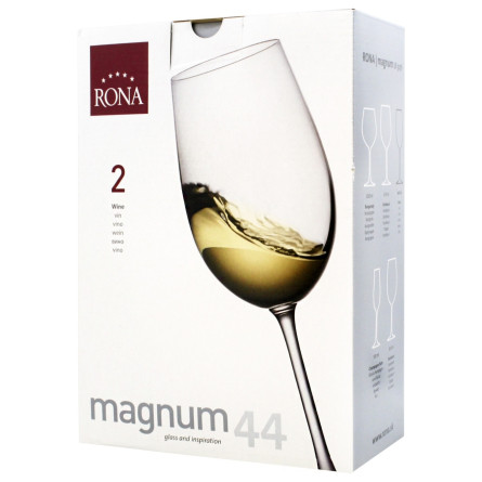 Набір бокалів для вина Rona Magnum 2шт 440мл